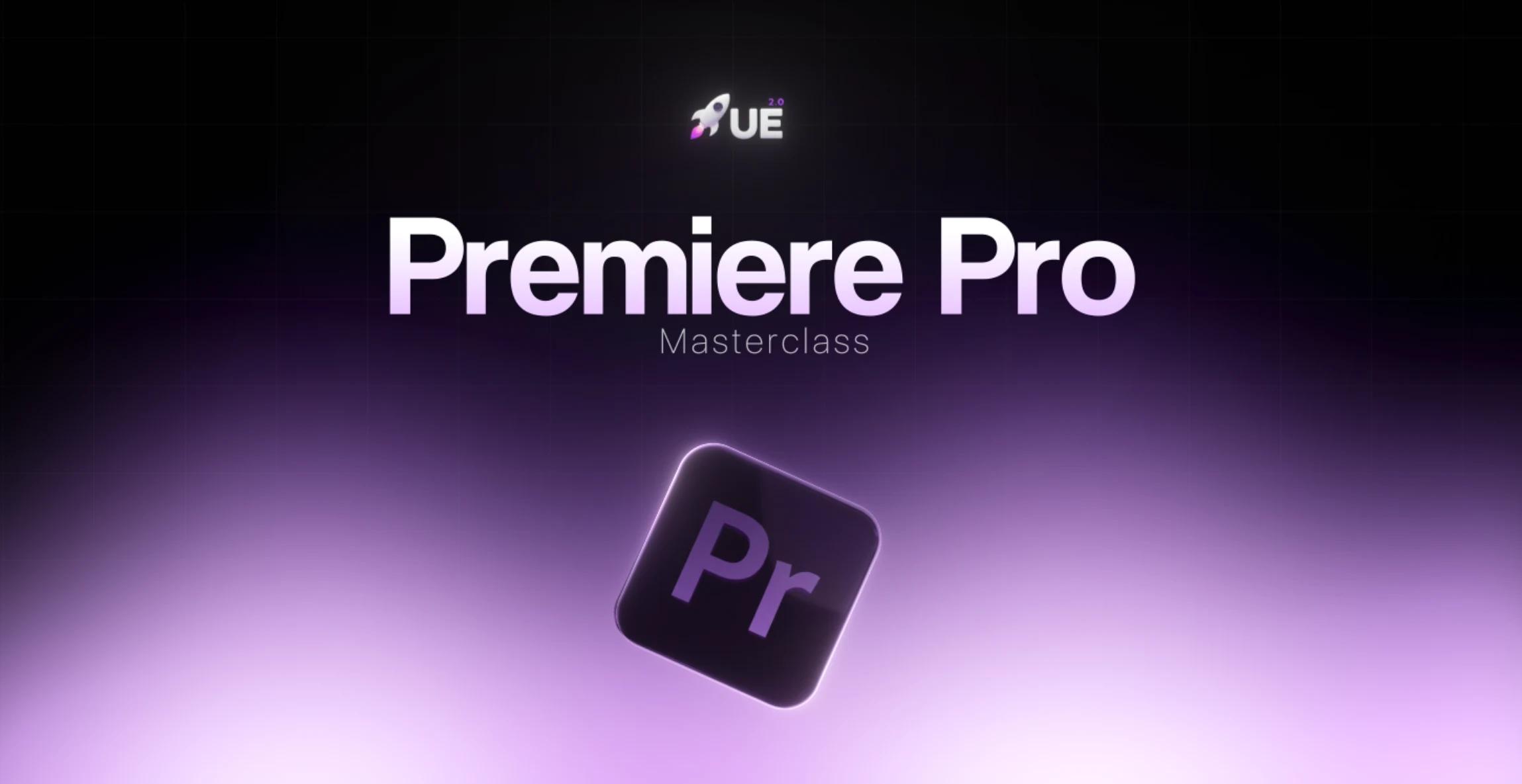Premiere Pro Masterclass Cover