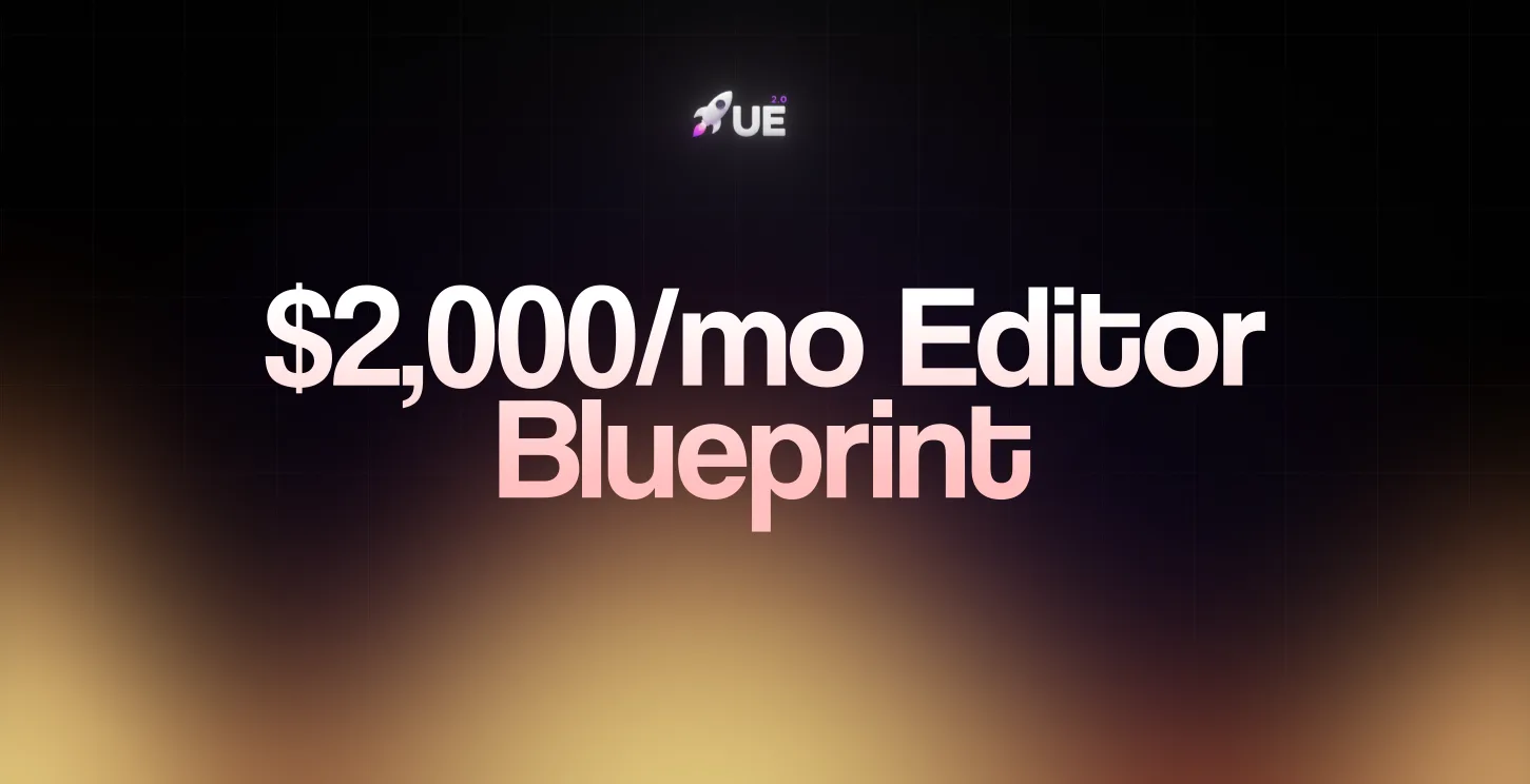 The Ultimate $2,000 Editor Blueprint Icon